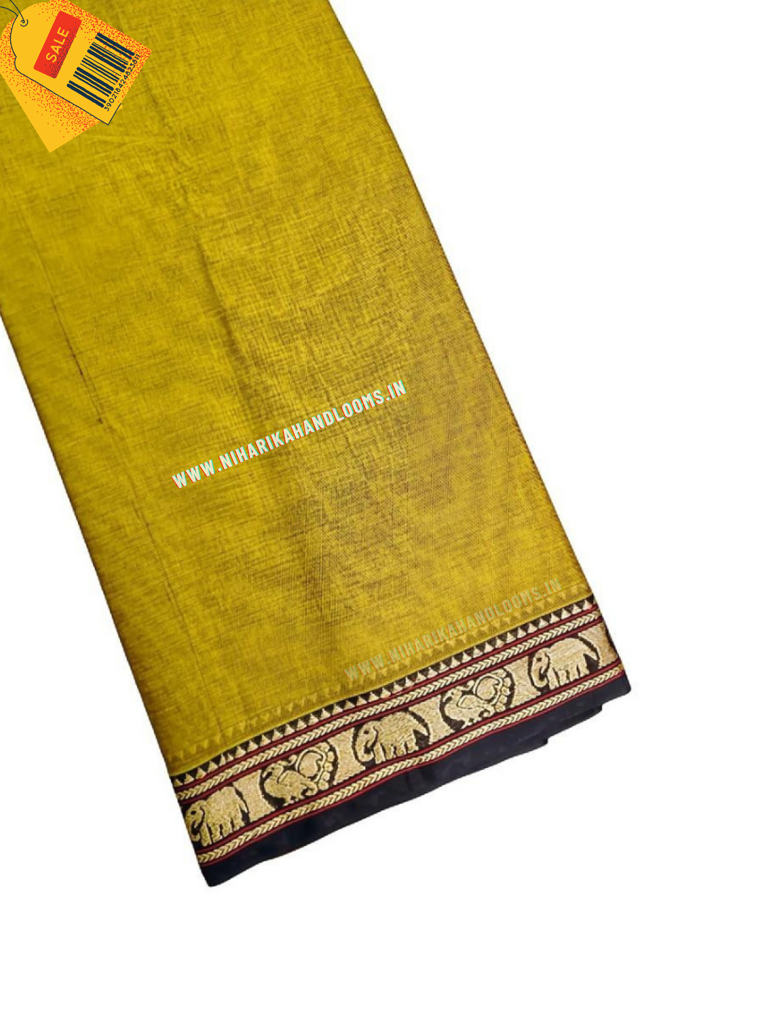 ehandi Green Narayanpet Saree: A traditional handloom pure soft cotton saree , perfect for festive occasions and everyday ethnic wear.